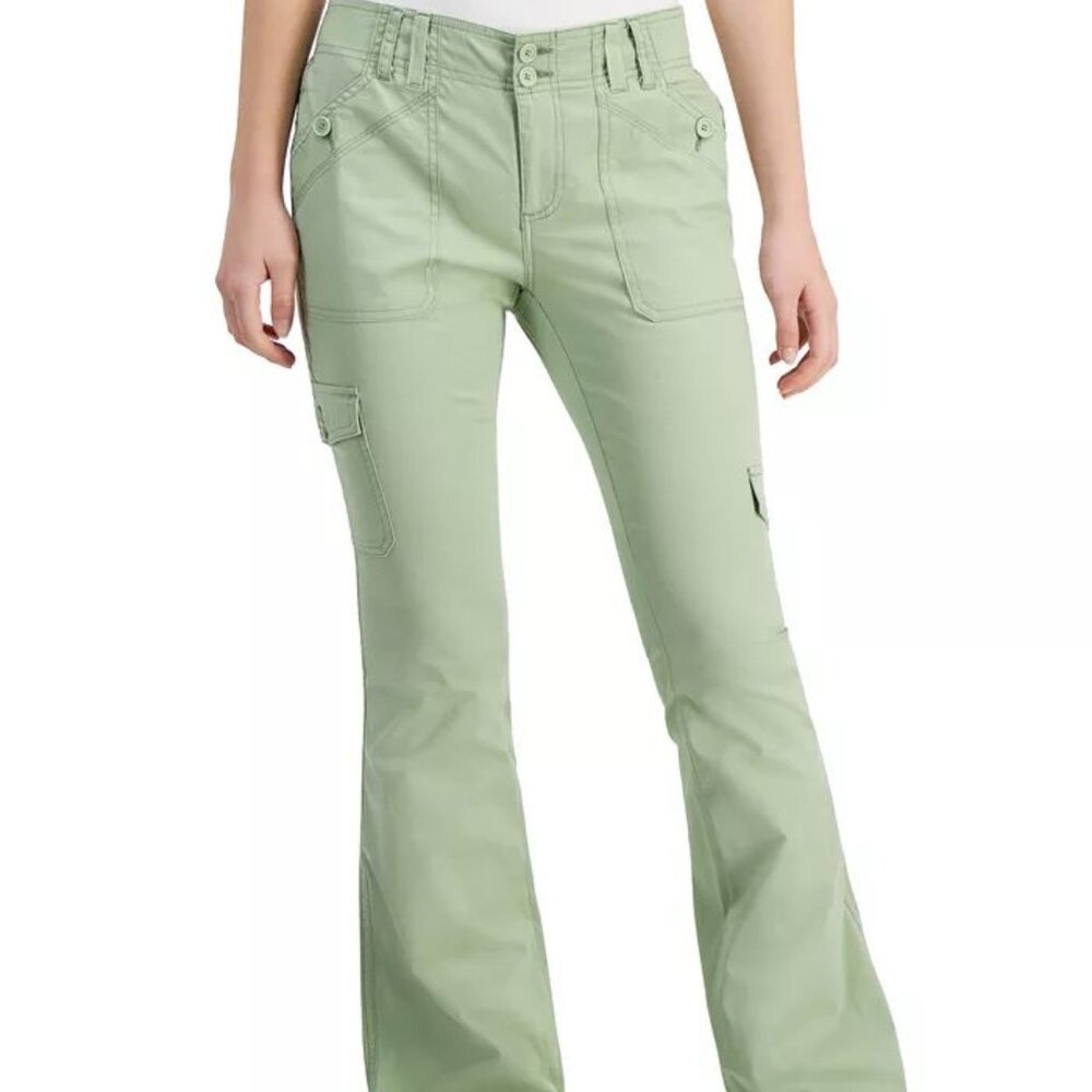 NWT Madden Girl Jr XS flare leg / mid rise cargo pant